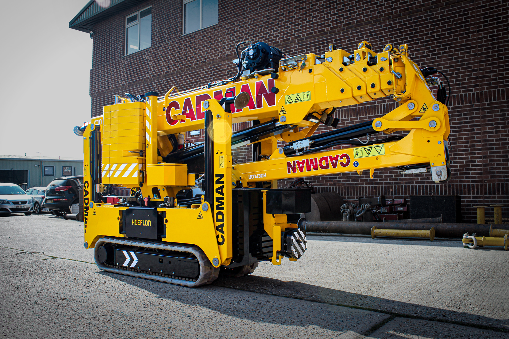 Spider Crane Hire | Low-emission Crane | Indoor Crane